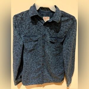 Mossimo Supply Co. Floral Denim Button-Up Shirt - Size S